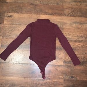 FASHION NOVA MOCK NECK BODYSUIT